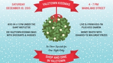 Catch the Kissmas Spirit with the Yaletown BIA